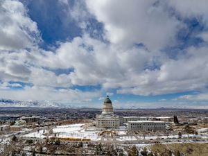 (Francisco Kjolseth | The Salt Lake Tribune) The Capitol building in Salt Lake City on Tuesday, Feb. 28, 2023.
