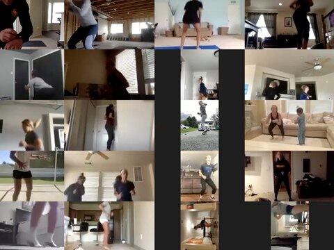 RSL, Royals staying fit through team Zoom workouts