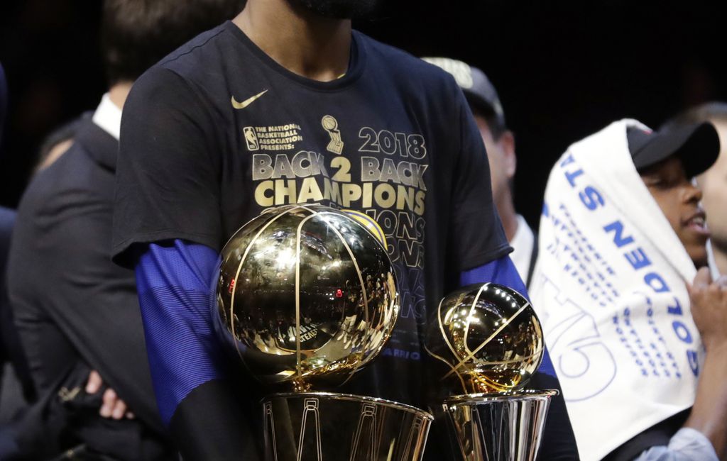 Back-to-back titles, and Finals MVPs, for Kevin Durant