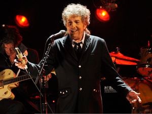 (Chris Pizzello  |  Associated Press file photo) Iconic singer-songwriter Bob Dylan, seen here in 2012, is scheduled to perform at Salt Lake City's Eccles Theater on Thursday, June 30, 2022. Tickets go on sale Friday, May 20, 2022.