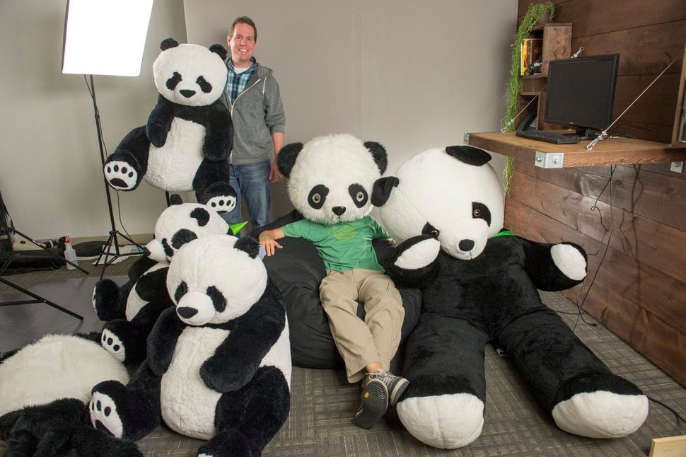 CEO dresses as a panda? Yes, this Utah software company is a rare breed