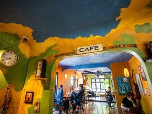 (Trent Nelson  |  The Salt Lake Tribune) Greenhouse Effect Coffee and Crepes in Millcreek on Friday, Sept. 16, 2022.