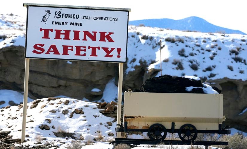 (Leah Hogsten | The Salt Lake Tribune) The Bronco Utah Operations mine located in Emery County, Jan. 4, 2023.
