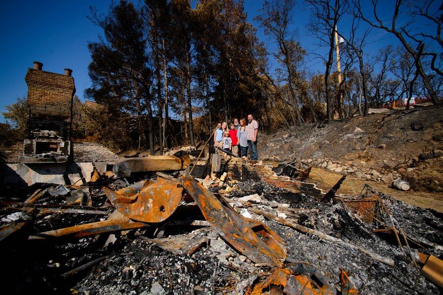 This Bountiful family is sustained by prayer after their home was