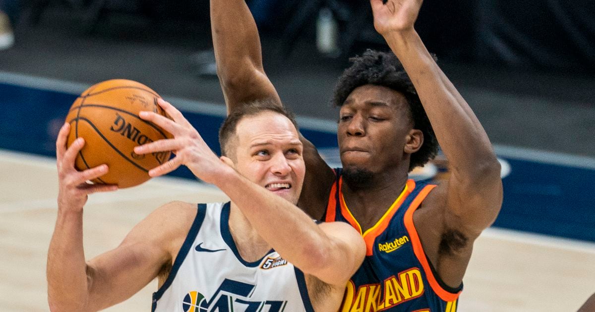 The Utah Jazz eliminated the Warriors for their eighth straight victory, then were disappointed to be contenders for the title.