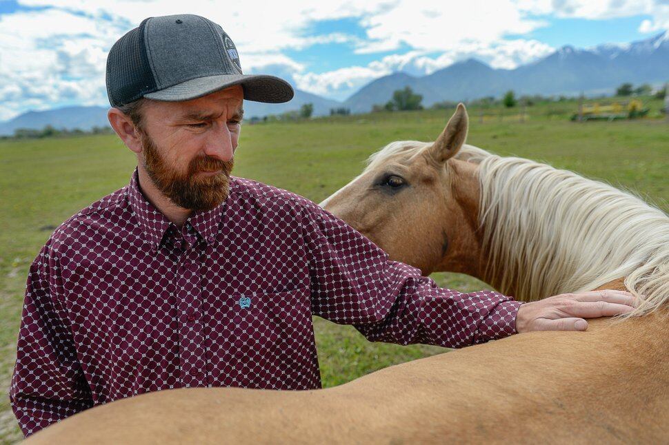 (Francisco Kjolseth | Tribune file photo) Utah County Commissioner Nathan Ivie spends time on his 30-acre horse ranch in Benjamin, Utah, where he raises horses professionally. 