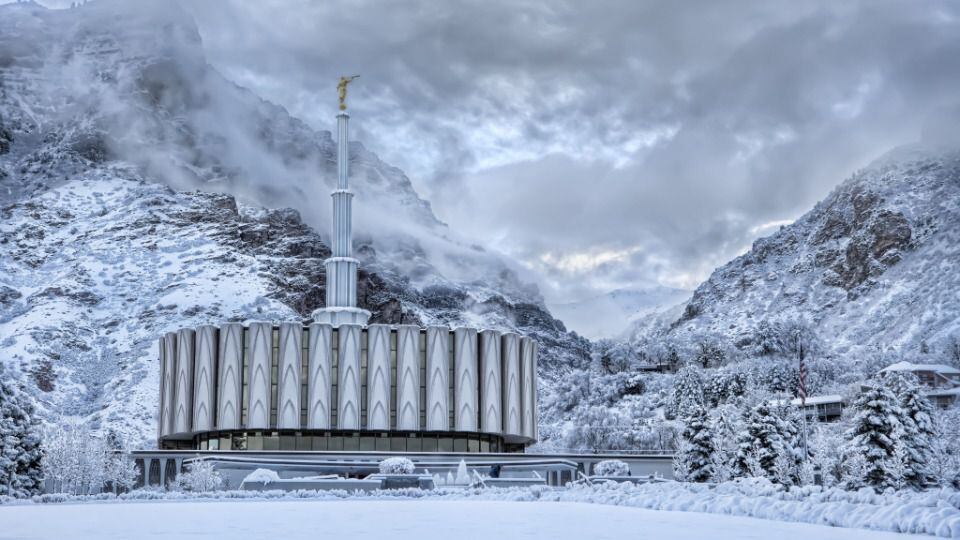 (The Church of Jesus Christ of Latter-day Saints) The current Provo Temple's days are numbered. It's set to close Feb. 24 and be reconstructed with a new design.