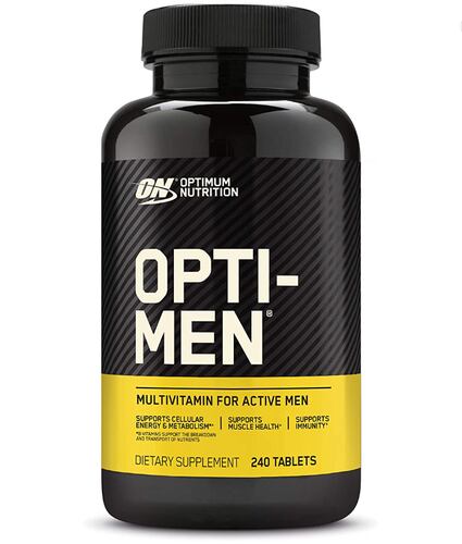 (Optimum Nutrition | Grooming Playbook, sponsored) Optimum Nutrition’s Opti-Men multivitamin tackles vitamin deficiencies and nutrient needs and supports optimal health for athletic males.