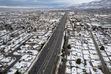 (Rick Egan | The Salt Lake Tribune)  Homes border both sides of the I-15 freeway, in Woods Cross, on Thursday, Jan. 5, 2023. UDOT proposes to widen the freeway from Farmington to northern Salt Lake City.