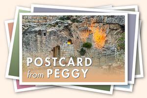 (Postcard from Peggy  |  The Salt Lake Tribune) The Garden Tomb is shown in East Jerusalem.