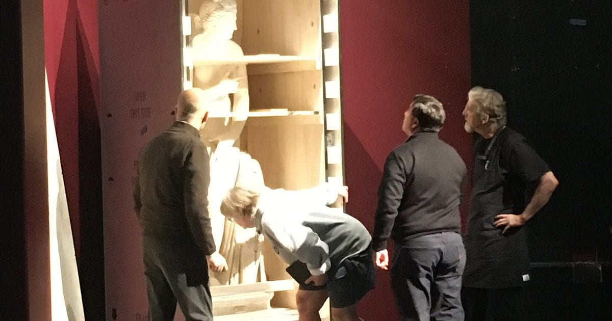 The Leonardo starts unpacking artifacts from Pompeii, for exhibition opening Saturday