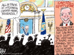 Who is That Maskless Man? | Pat Bagley