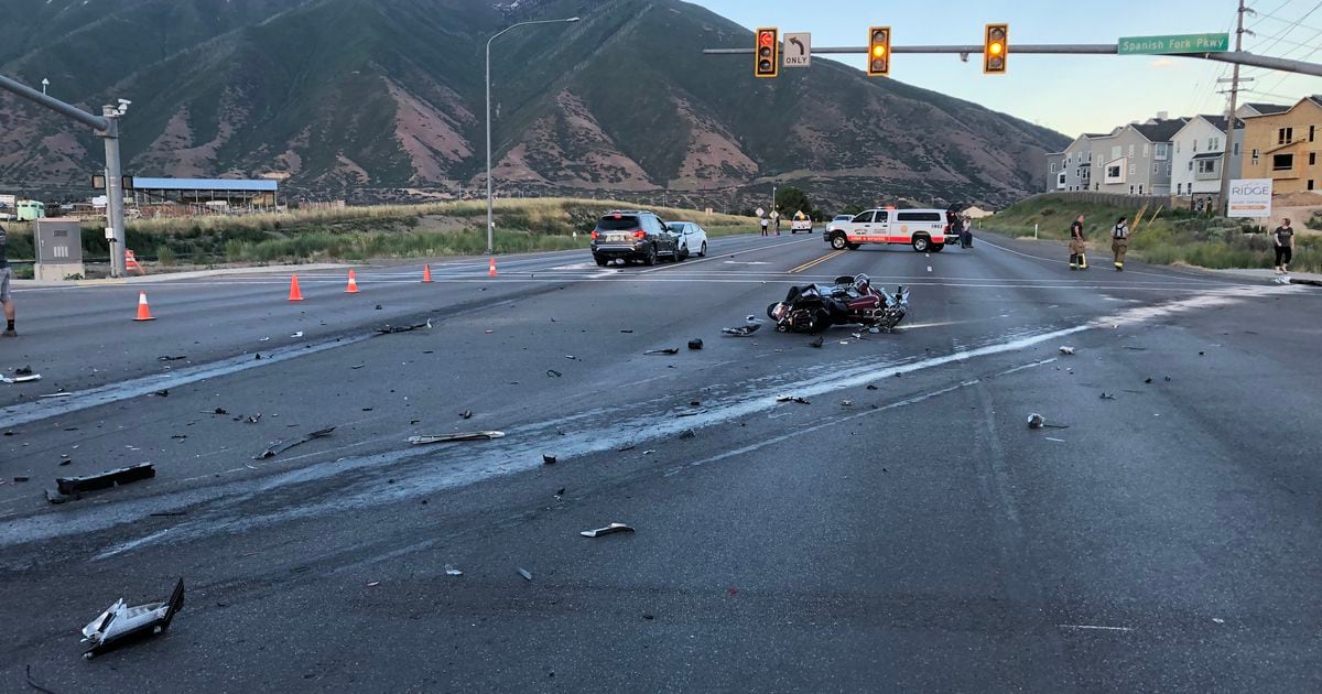 Mapleton woman dies in fourvehicle crash in Spanish Fork