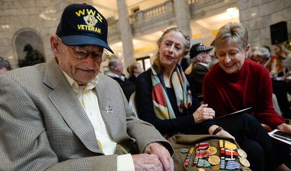 Utah celebrates veterans who have passed the century mark