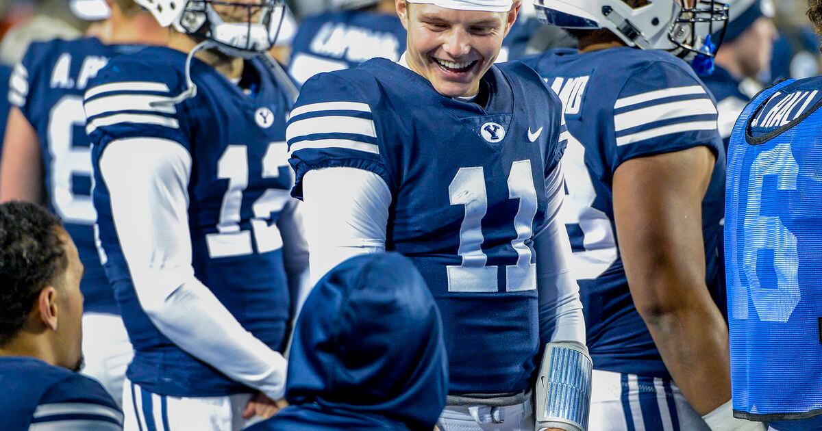 BYU in review: Everybody chipped in to help freshman Zach Wilson win his fi...