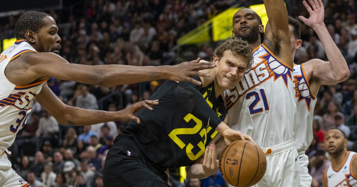 Wurde Lauri Markkanen im letzten Spiel von Kevin Durant im Spiel Jazz vs. Suns gefoult?