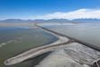 (Francisco Kjolseth | The Salt Lake Tribune) The boat marina on Antelope Island is rendered inoperable as The Great Salt Lake continues to shrink as seen on Tuesday, March 15, 2022. 