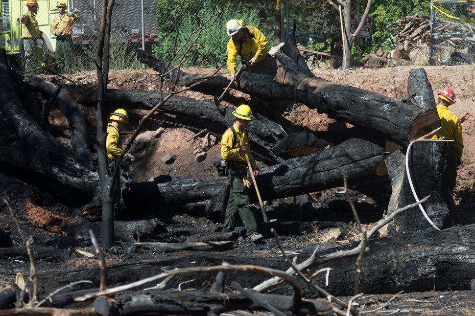 Firefighters still investigating the Moab blaze that destroyed 8 homes