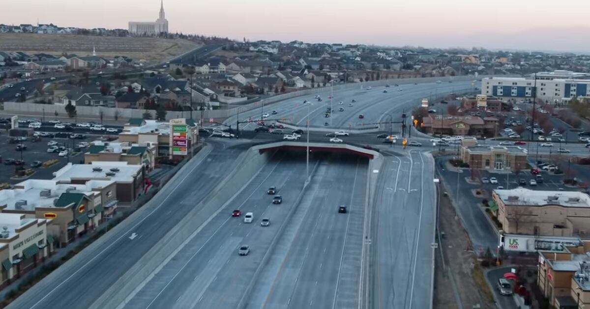 Slowly converting Bangerter Highway into a freeway speeds up commute by