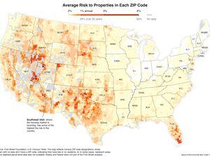 (The New York Times) The nation’s wildfire risk is widespread, severe and accelerating quickly, according to new data that, for the first time, calculates the risk facing every property in the contiguous United States.