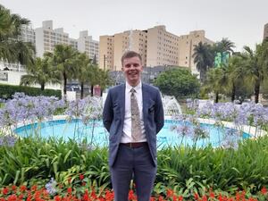 (The Church of Jesus Christ of Latter-day Saints) Elder Izaak Orion Card, 20, of Anchorage, Alaska, died in a bus crash on Friday, May 26, 2023.