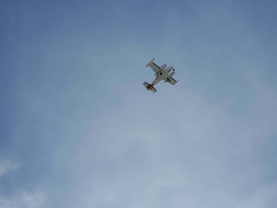 (Photo courtesy of Rozie Nelson) A picture of a plane sent to Rozie Nelson before it crashed in Roy on Wednesday, Jan. 15, 2020.