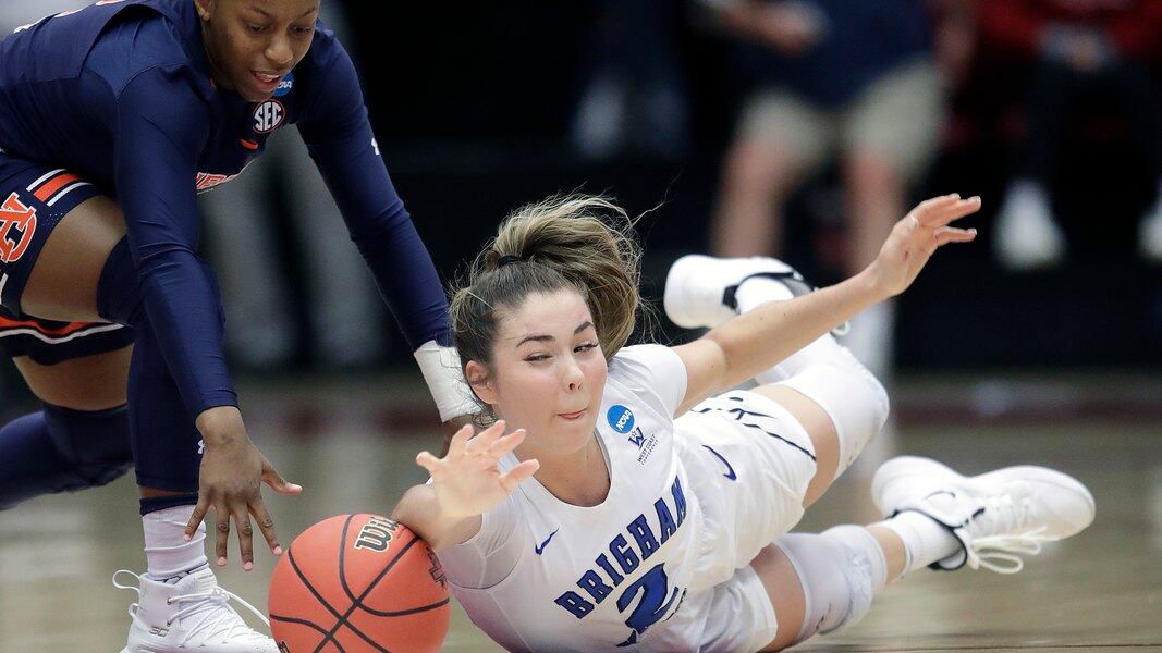BYU defeats Auburn 7364 in first round of NCAA women’s basketball