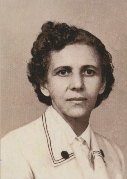 (FamilySearch) Geni Diniz Junqueira Pereira, a Black Latter-day Saint who led a local women's Relief Society.