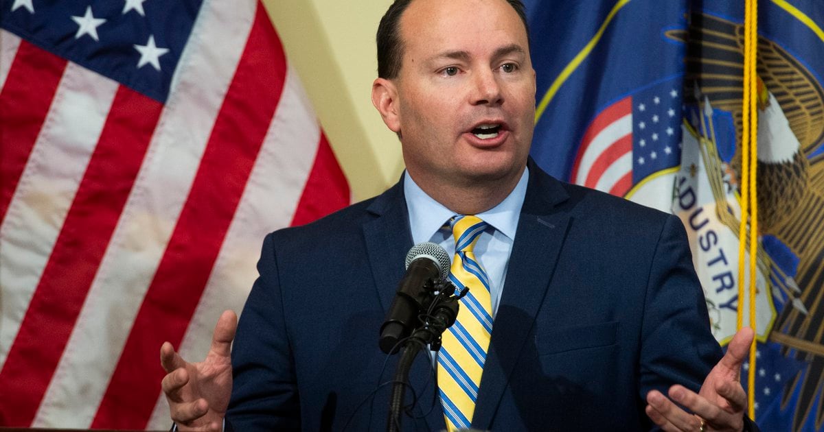Sen. Mike Lee says he’s co-chairman of Trump’s reelection effort after taking ‘scenic route’ to liking the president