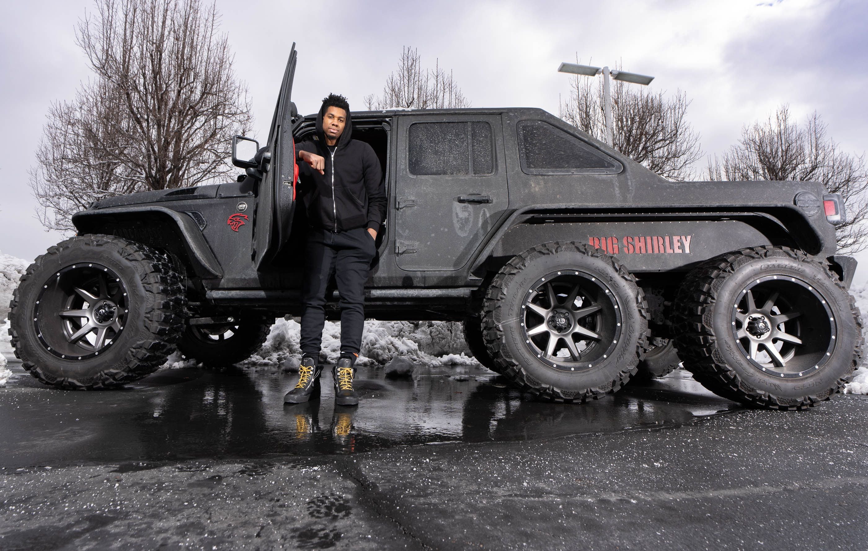 NBA center Hassan Whiteside's custom Jeep has to be seen