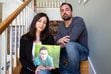(Kristan Lieb | Special to The Tribune) Susan Neese and her son Chase Breinholt in their home in Plainfield, Illinois, Thursday, April 22, 2021. Neese holds a photo of her son, Chad Breinholt, who was killed by a West Valley City police officer in 2019.