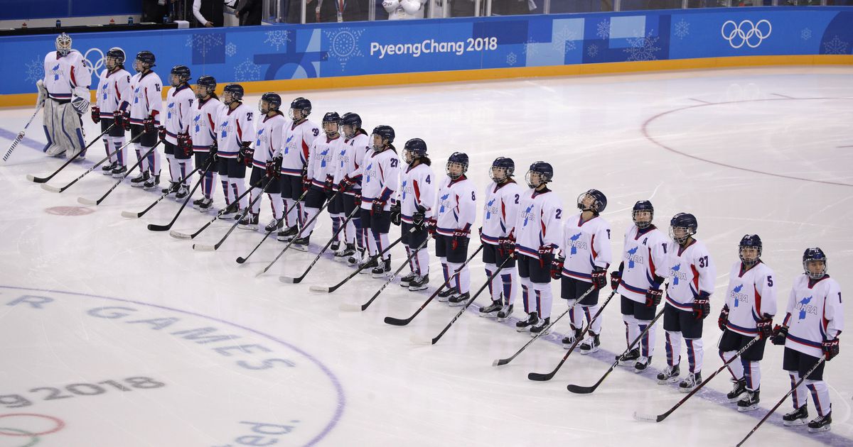 Combined Korean hockey team makes historic Olympic debut