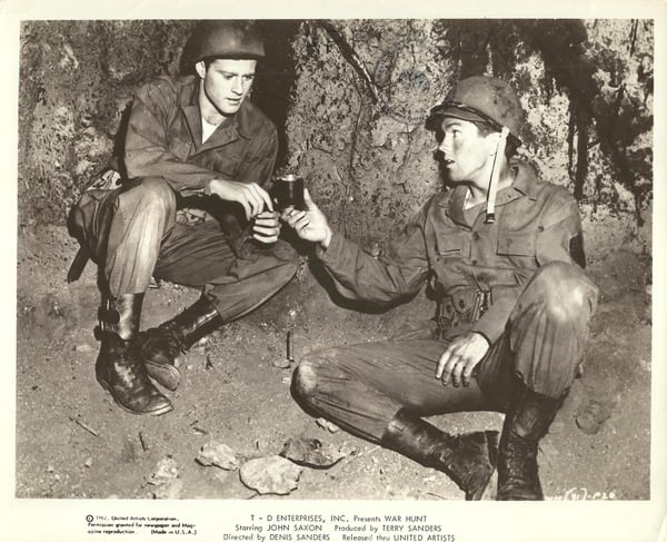 (Courtesy United Artists) Robert Redford (left) and Tom Skerritt play U.S. soldiers fighting in Korea, in the 1962 drama 