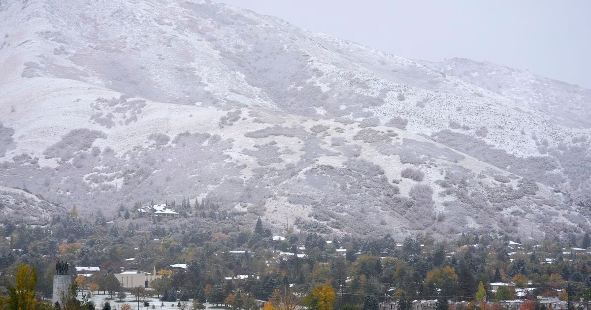 Snow is coming this weekend, Utah, to the mountains and possibly the valleys