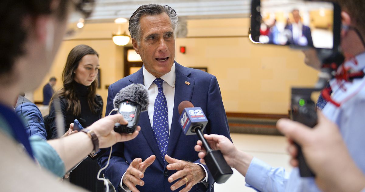 Romney accused of providing ‘aid and comfort’ to Democrats in proposed Emery County GOP censure