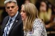 (Rachel Rydalch | The Salt Lake Tribune) Natalie Clawson joins Rep. Phil Lyman, R-Blanding, while he presents HB371 to the House of Government Operations Committee in Salt Lake City on Wednesday, Feb. 23, 2022.