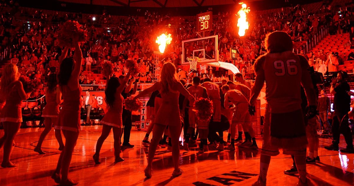 University of Utah’s Huntsman Center, Pac12’s largest arena, to lower