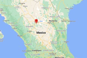 A Google Maps screenshot of Torreon, Mexico.