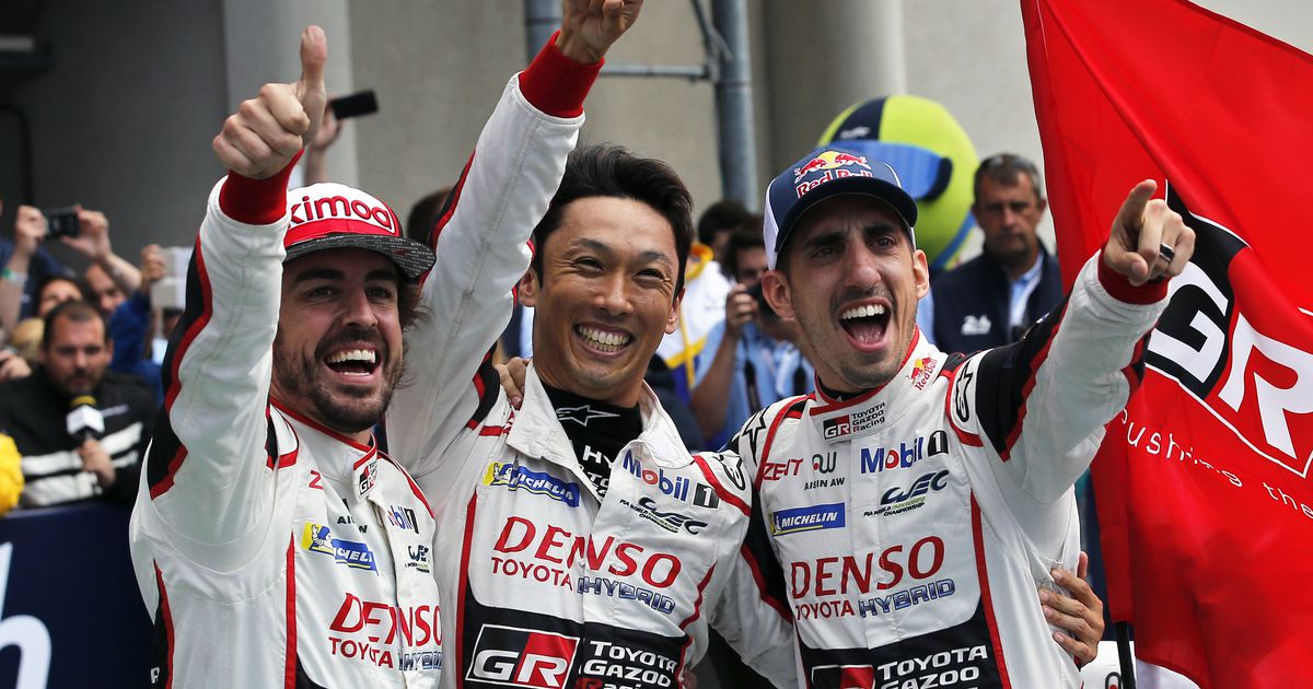 Fernando Alonso wins in 24 Hours Le Mans debut