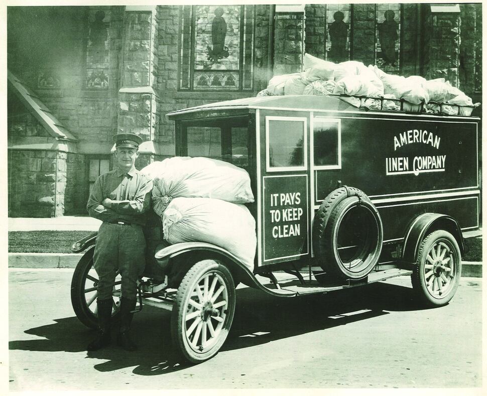 This linendelivery company worth 50 in 1889 has quietly an international, 4th