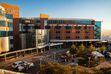 (Francisco Kjolseth | The Salt Lake Tribune) The sun sets on the University of Utah Hospital on Friday, Oct. 16, 2020. The University of Utah Health system is in contract negotiations with Regence BlueCross BlueShield, but the deal has stalled over health care costs.