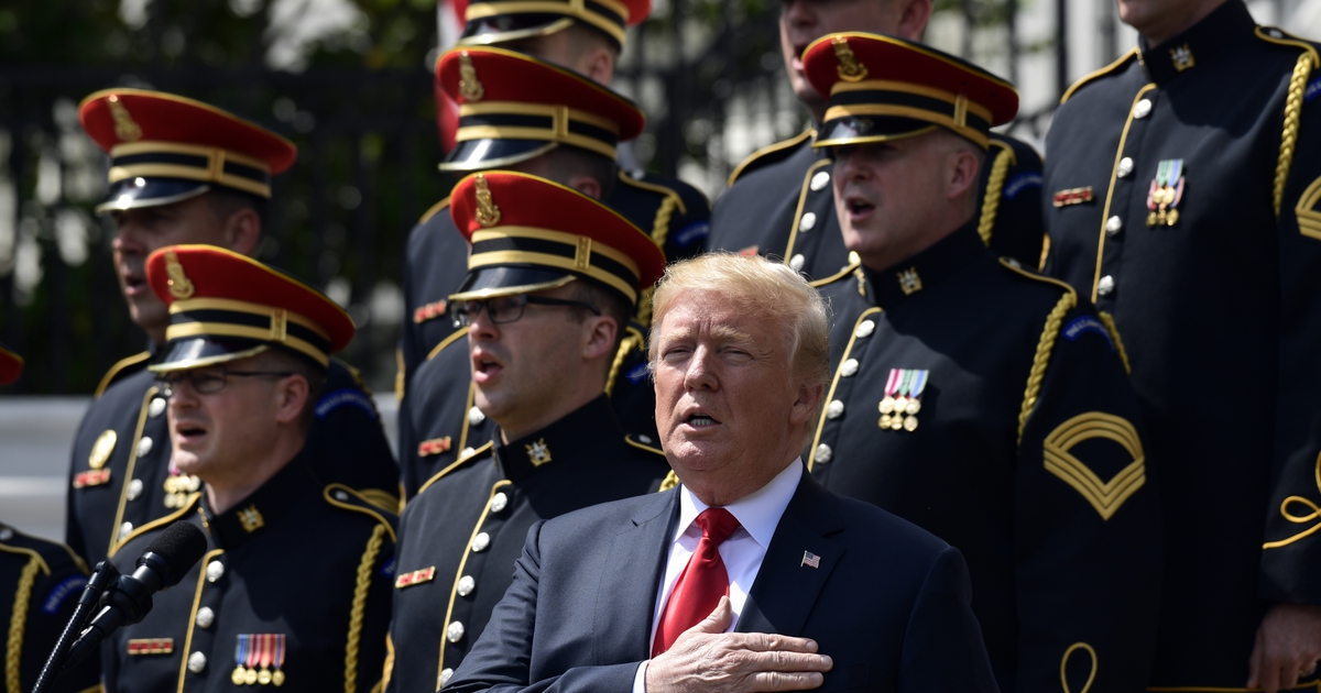 Trump may not have known the lyrics to 'God Bless America ... Be the first one to write a review.