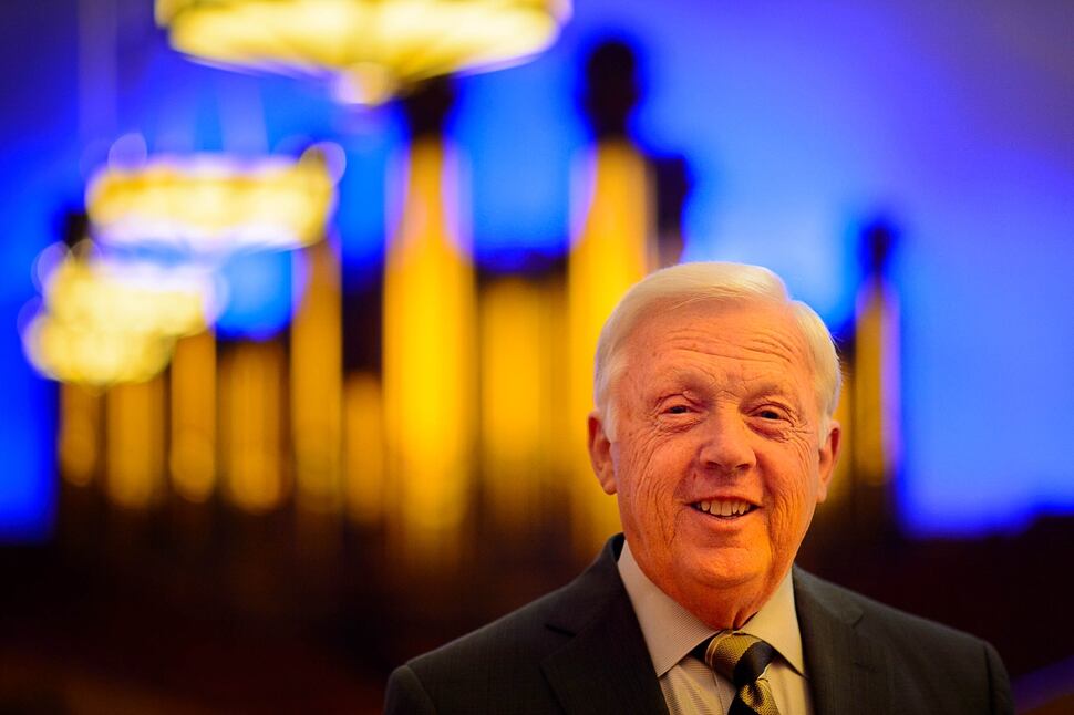 (Trent Nelson | The Salt Lake Tribune) Ron Jarrett, president of the Tabernacle Choir, Friday Oct. 5, 2018.