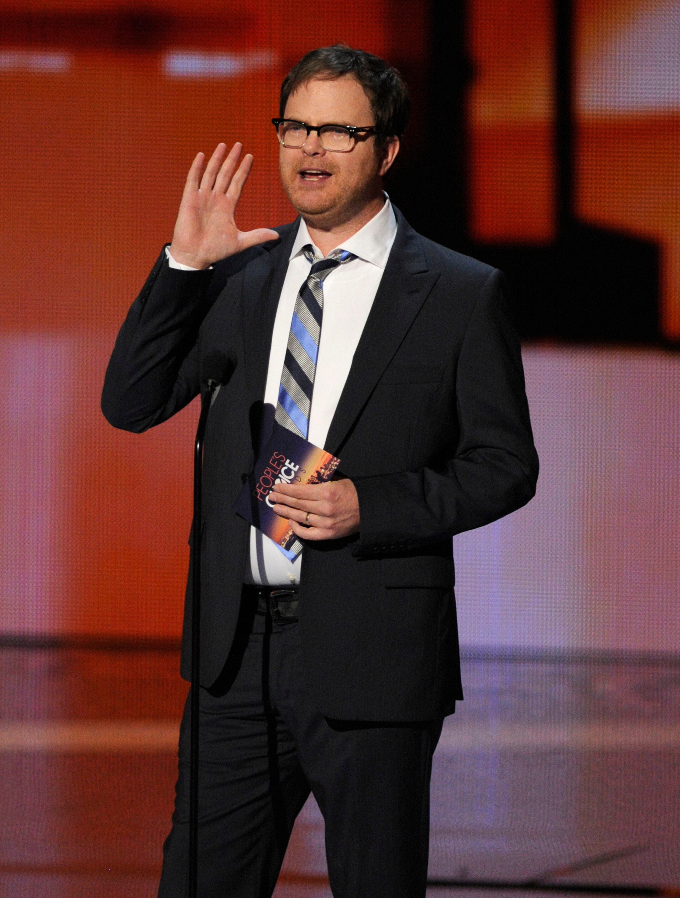 (Chris Pizzello | Invision/AP) Rainn Wilson at an awards show in 2015, in Los Angeles.