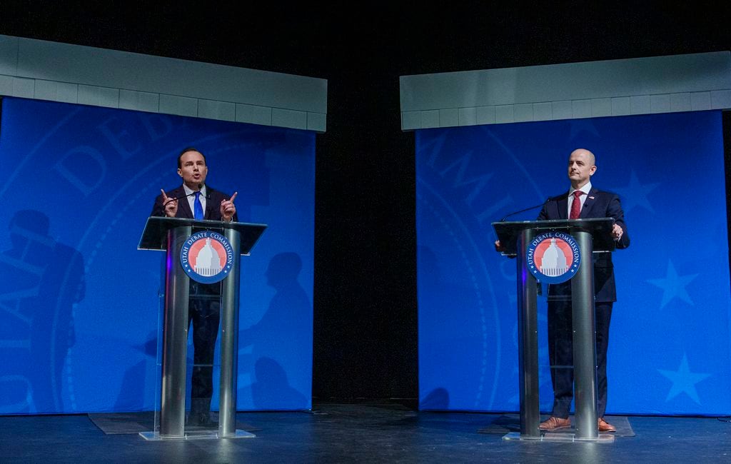 The Mike Lee-Evan McMullin Senate debate in Utah was 'unusual,' the New  York Times says