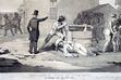(Library of Congress)
"Martyrdom of Joseph and Hyrum Smith in Carthage Jail, June 27th, 1844" lithograph by artist C.G. Crehen.