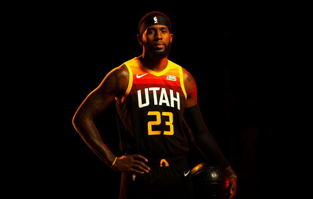 Utah Jazz Unveil New Dark Mode Uniforms Court