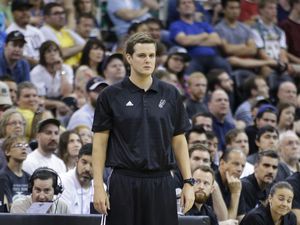 (Rick Bowmer | AP) Will Hardy during an NBA summer league game in 2015. Hardy accepted an offer to become the new coach of the Utah Jazz on Tuesday, June 28, 2022.