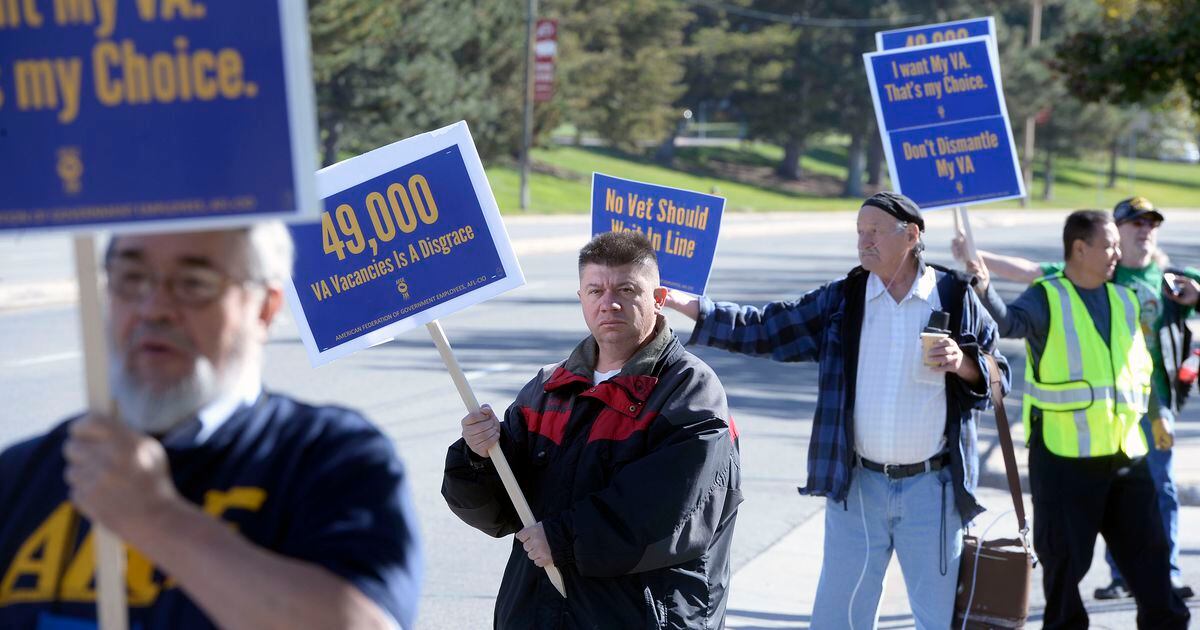 Rally at Salt Lake City veterans hospital highlights