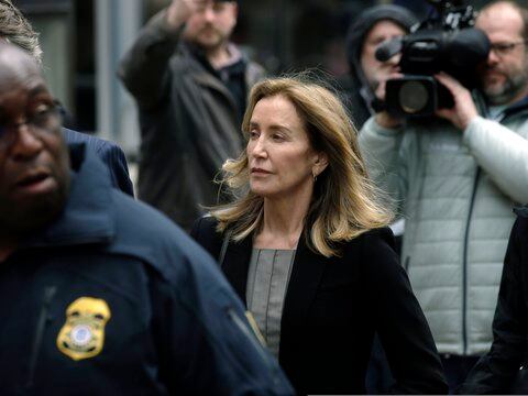 Felicity Huffman pleads guilty in college admissions scheme 